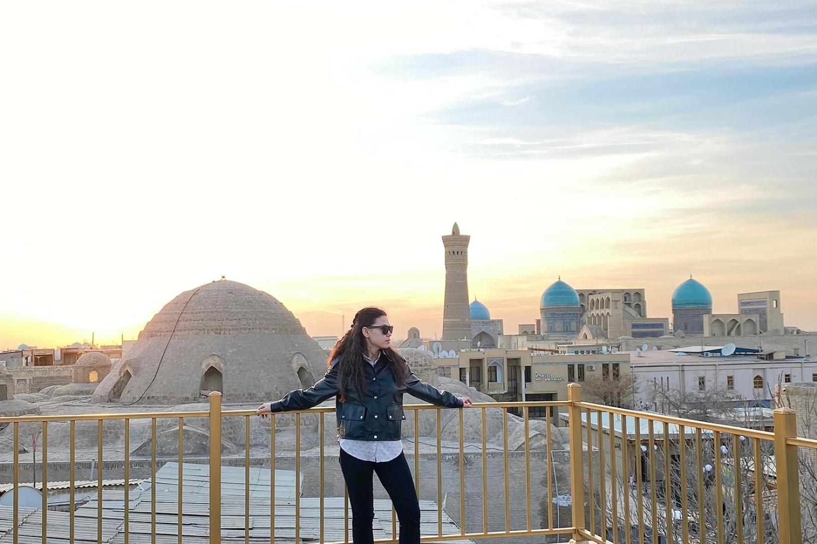 Nanosh East Hotel Bukhara Bagian luar foto