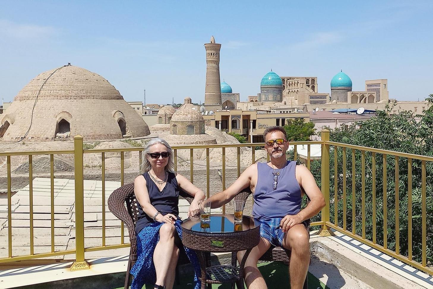 Nanosh East Hotel Bukhara Bagian luar foto